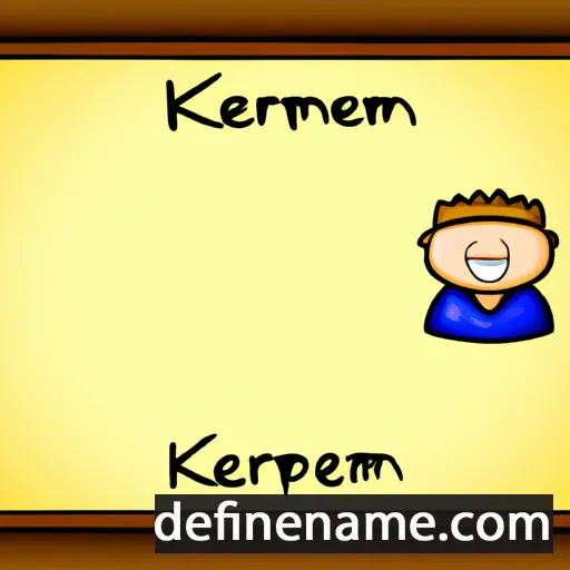 cartoon of the name Kameryn