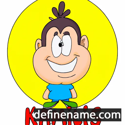 cartoon of the name Kamilis