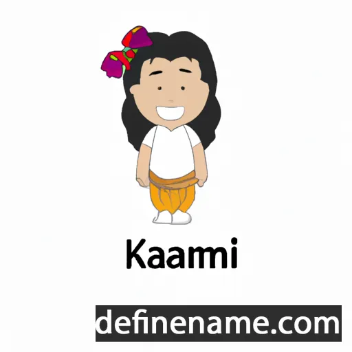 cartoon of the name Kamlai