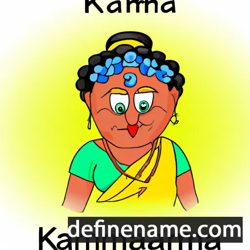 cartoon of the name Kammamma