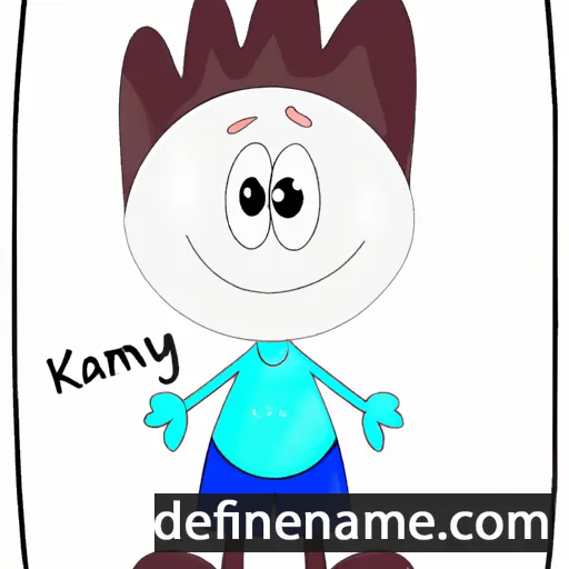 cartoon of the name Kammy