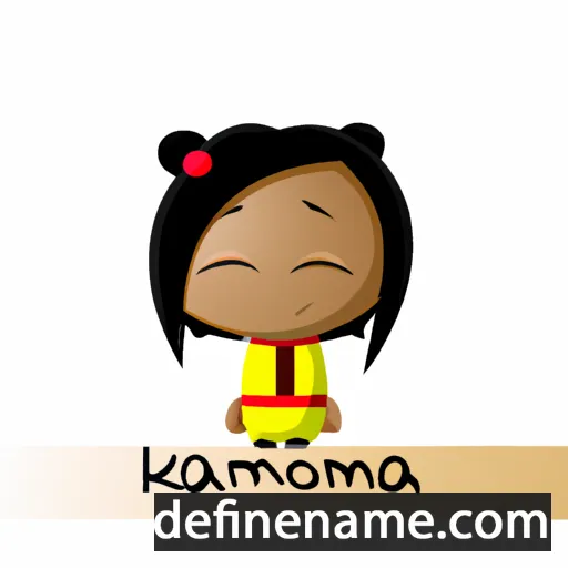 Kamona cartoon