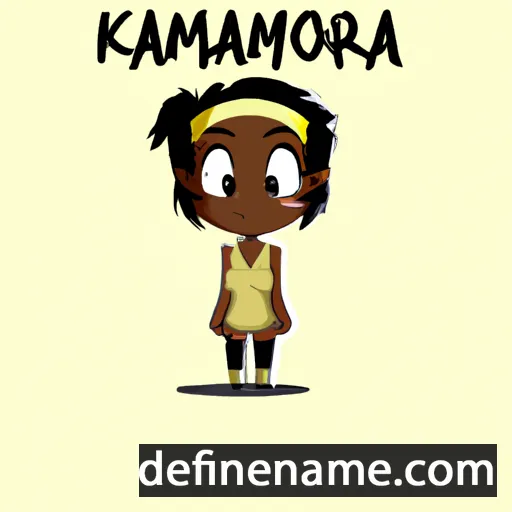 Kamoura cartoon