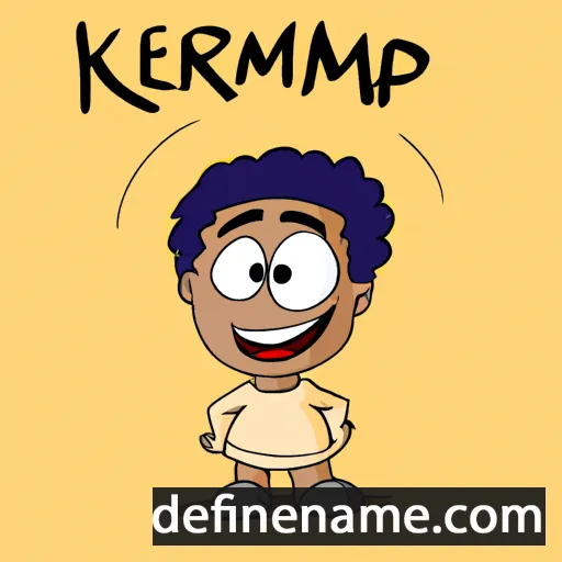 cartoon of the name Kamrrem