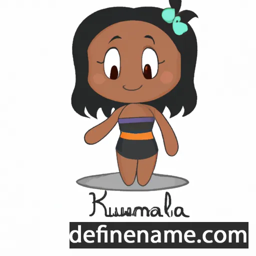 cartoon of the name Kamuela