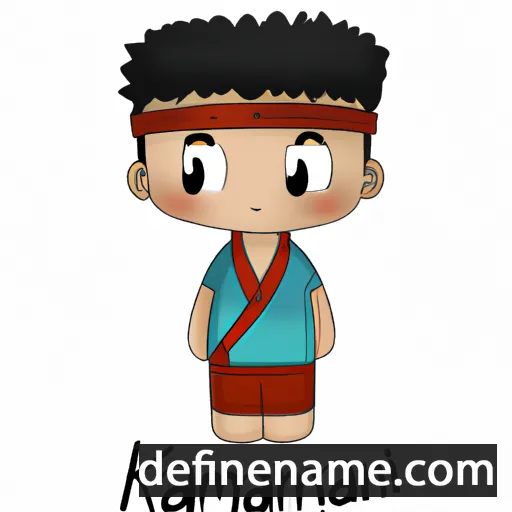 Kanamu cartoon