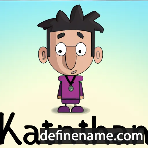 cartoon of the name Kanatzhan