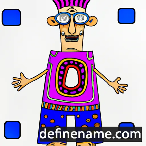 cartoon of the name Kancjanela