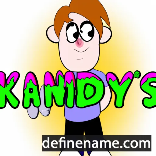 cartoon of the name Kandys