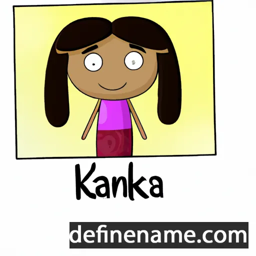 Kanika cartoon