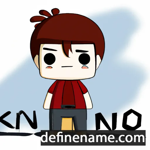 cartoon of the name Kanko