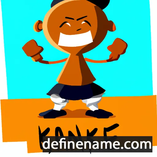 cartoon of the name Kannike