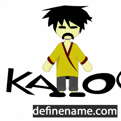 cartoon of the name Kano