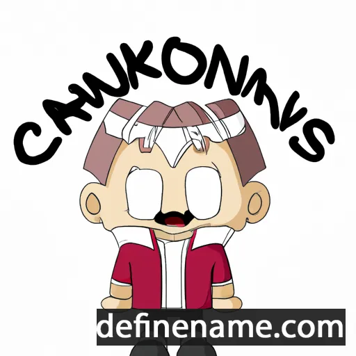 cartoon of the name Kanonikus