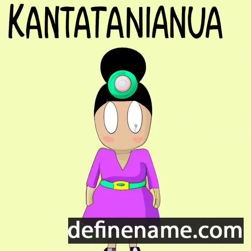 Kaourantina cartoon