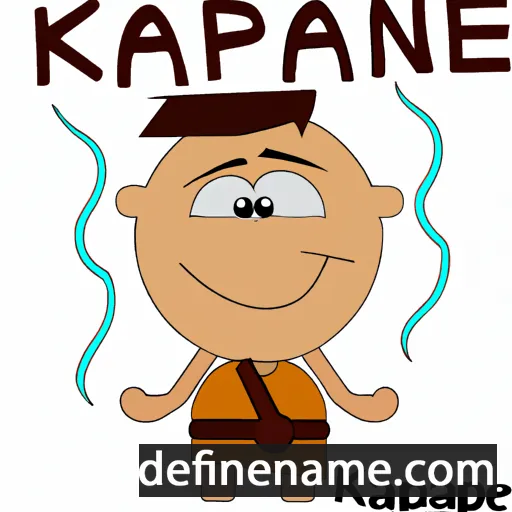 Kapane cartoon