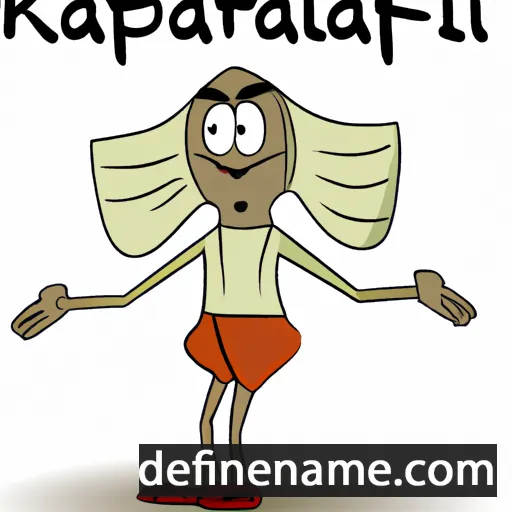 Kaparialli cartoon