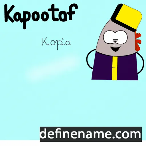 Kapítóla cartoon