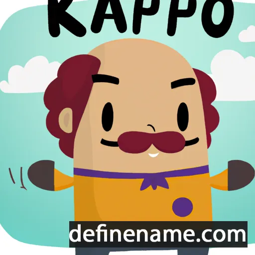 cartoon of the name Kapo