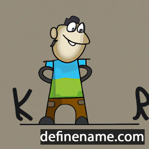 cartoon of the name Kar