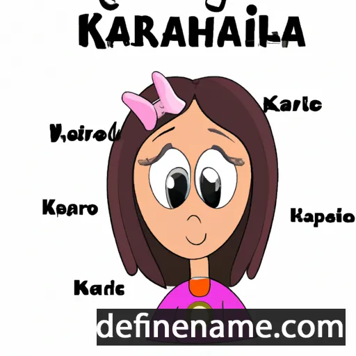 Karalina cartoon