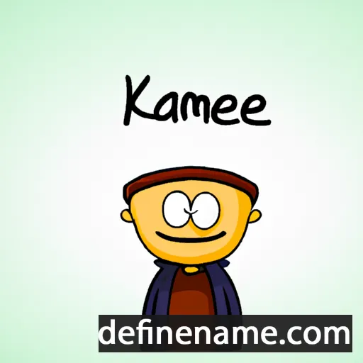 cartoon of the name Karamea