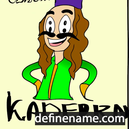 cartoon of the name Kardelen