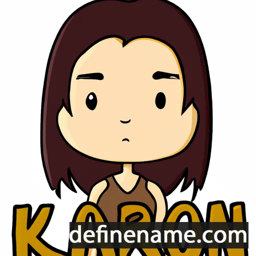 cartoon of the name Karen