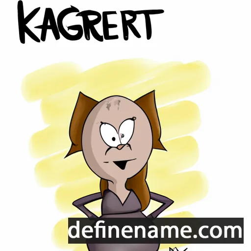 Karenteg cartoon