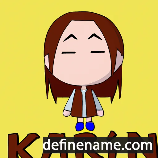 Karín cartoon