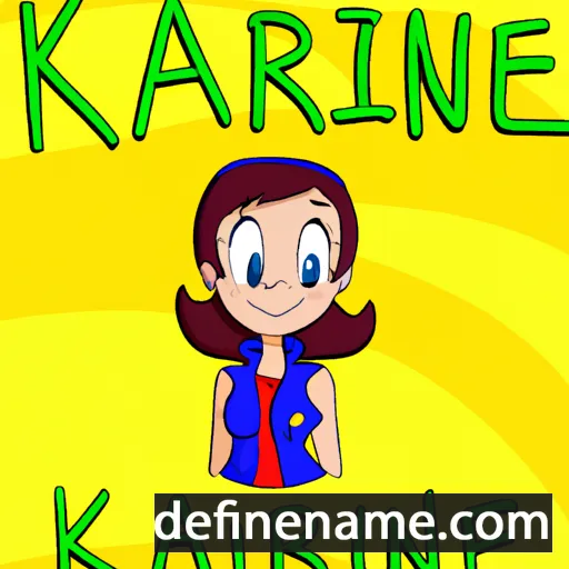 Karianne cartoon