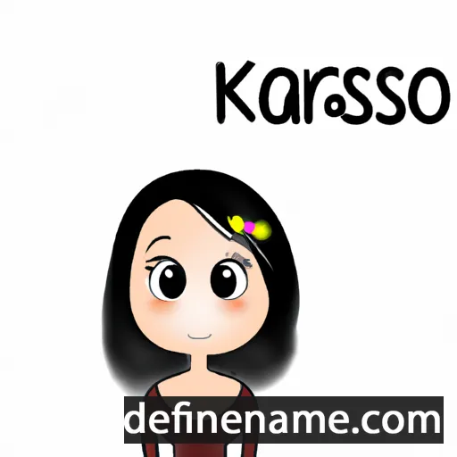 Karisa cartoon