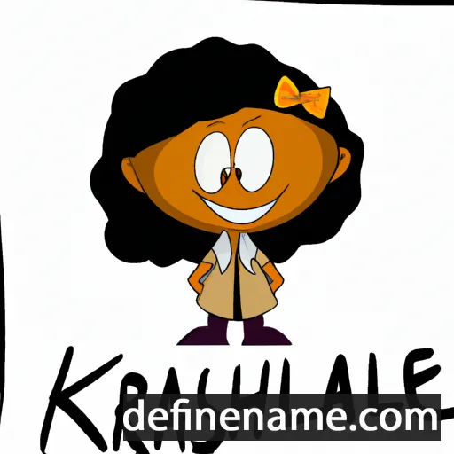 Karlesha cartoon