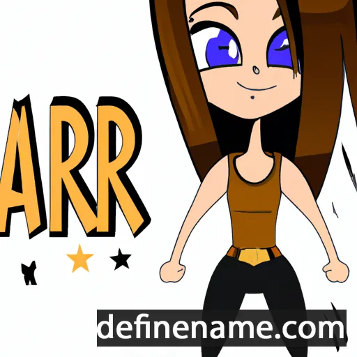 cartoon of the name Karli