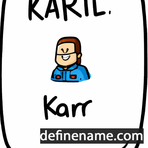 Karlin cartoon