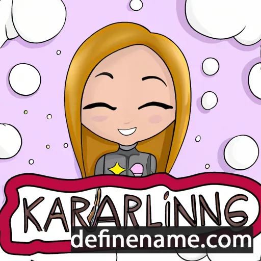 Karlina cartoon