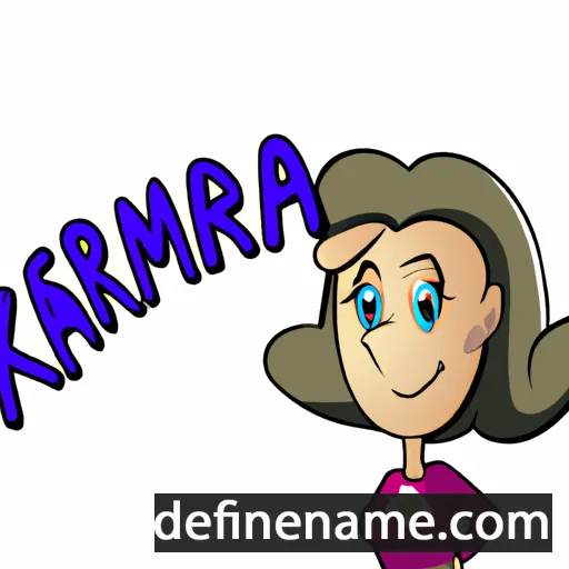 Karmena cartoon