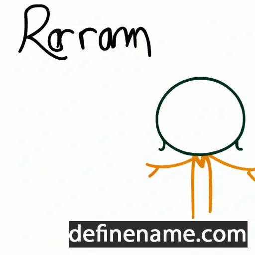 cartoon of the name Karmin