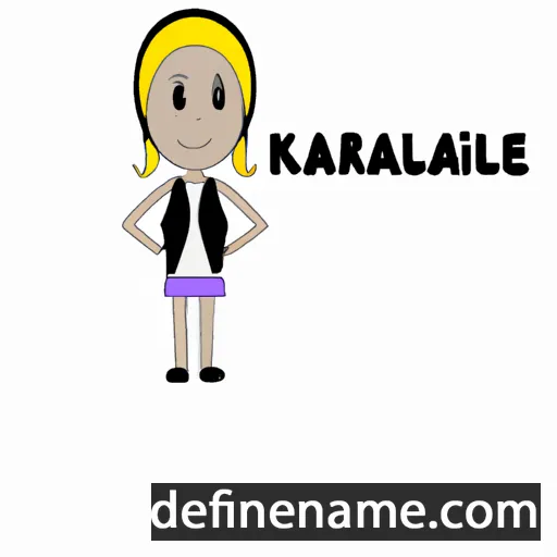 Karolaine cartoon