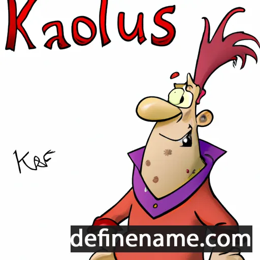 Karolus cartoon