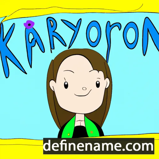 Karolynn cartoon