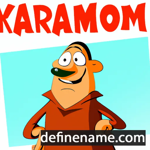 Karomat cartoon