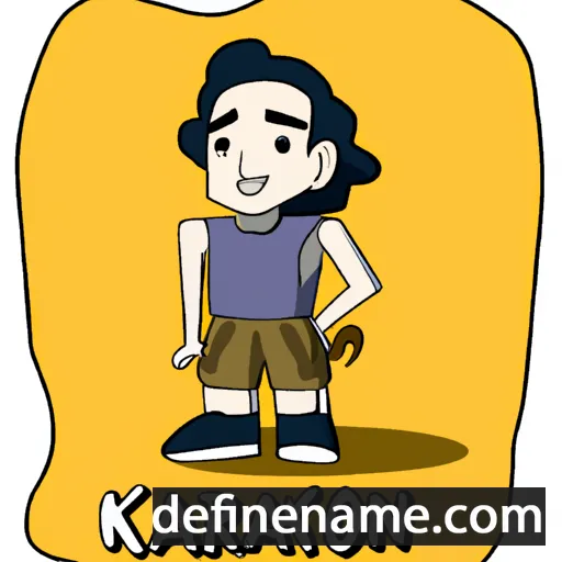 cartoon of the name Karon