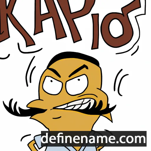 cartoon of the name Karpo