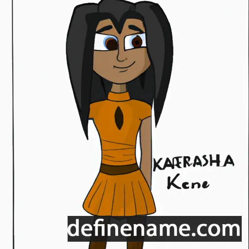 Karshena cartoon