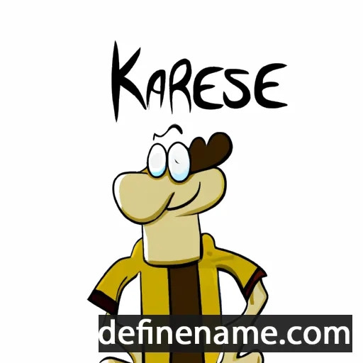 Karsje cartoon