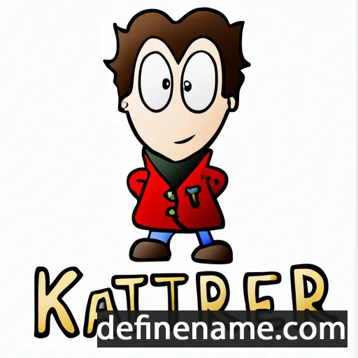 cartoon of the name Kartier