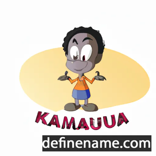 cartoon of the name Karuma