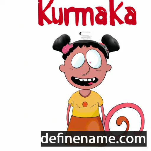 cartoon of the name Karunka