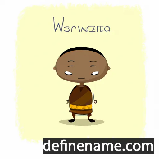 cartoon of the name Karwasisa